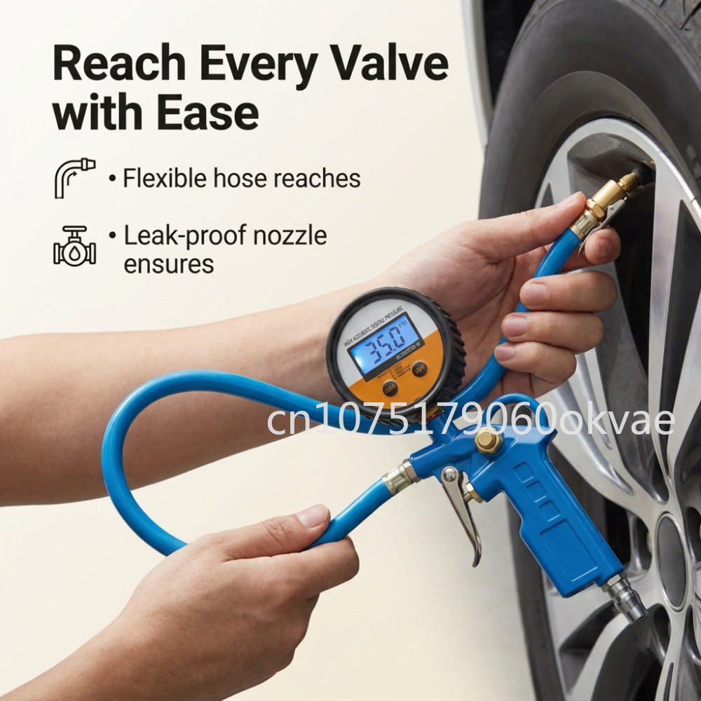 Cyfrowy pompownik do opon z ma – Car Accessories Under 200 recenzja i cena