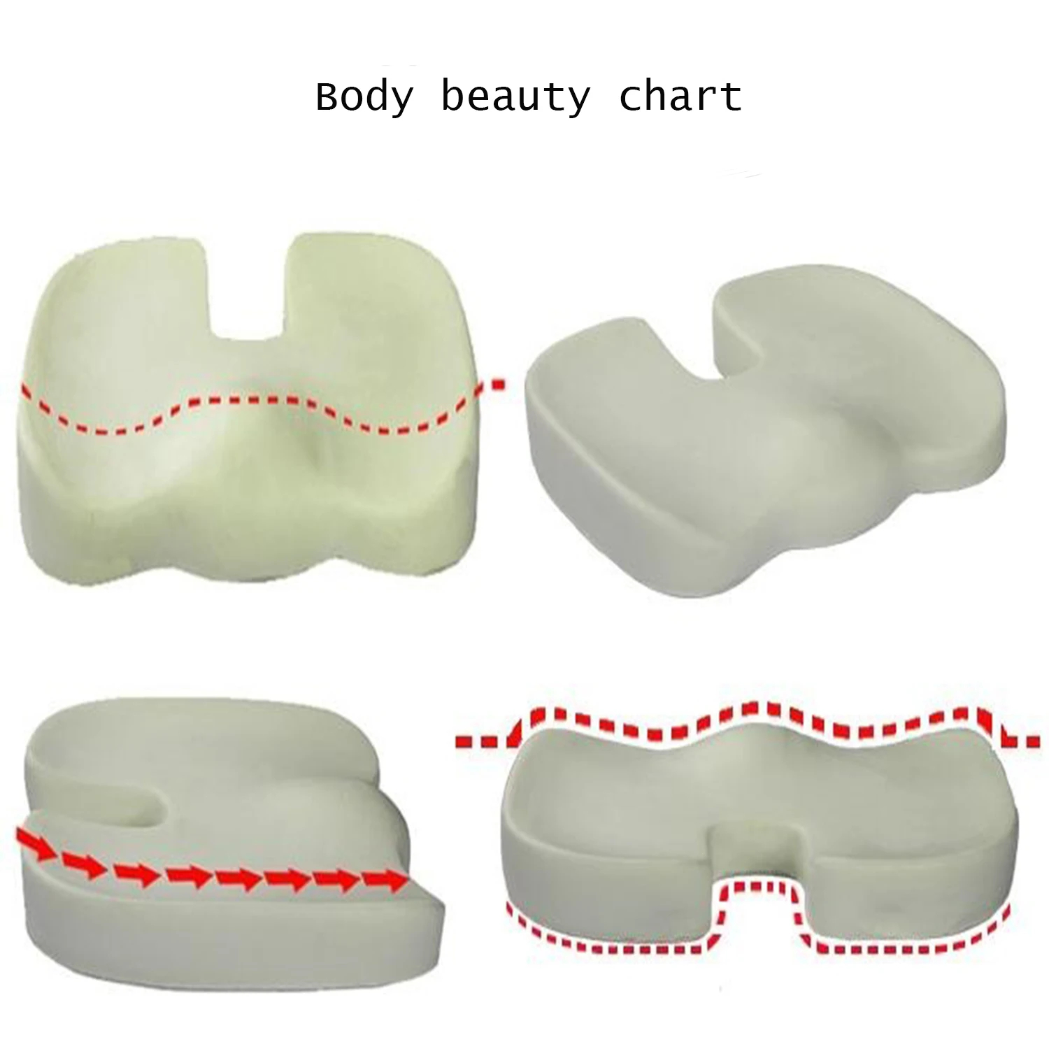 Poduszka na siedzenie, poduszk – Car Seat Cushion Memory Foam recenzja i cena