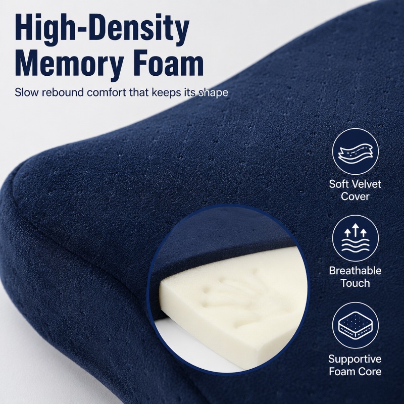 Gruba poduszka na krzesło z pi – Car Seat Cushion Memory Foam recenzja i cena