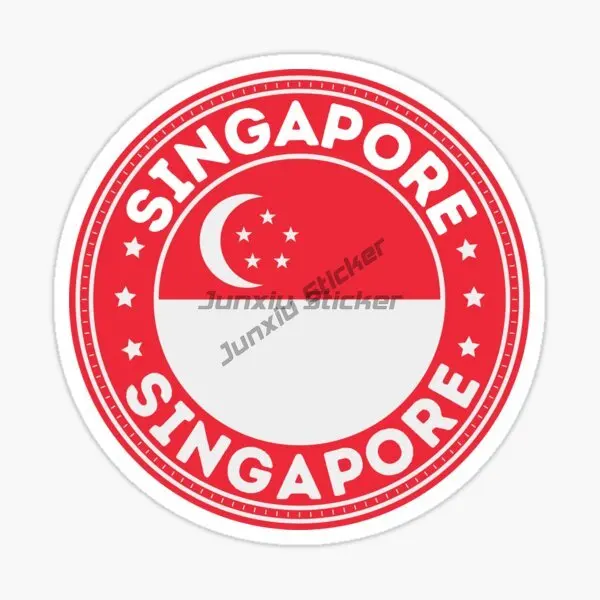 Naklejki PVC Wodoodporne Mapa  – Car Accessories Singapore recenzja i cena
