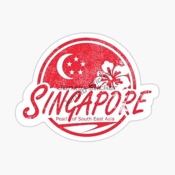 Naklejki PVC Wodoodporne Mapa  – Car Accessories Singapore recenzja i cena