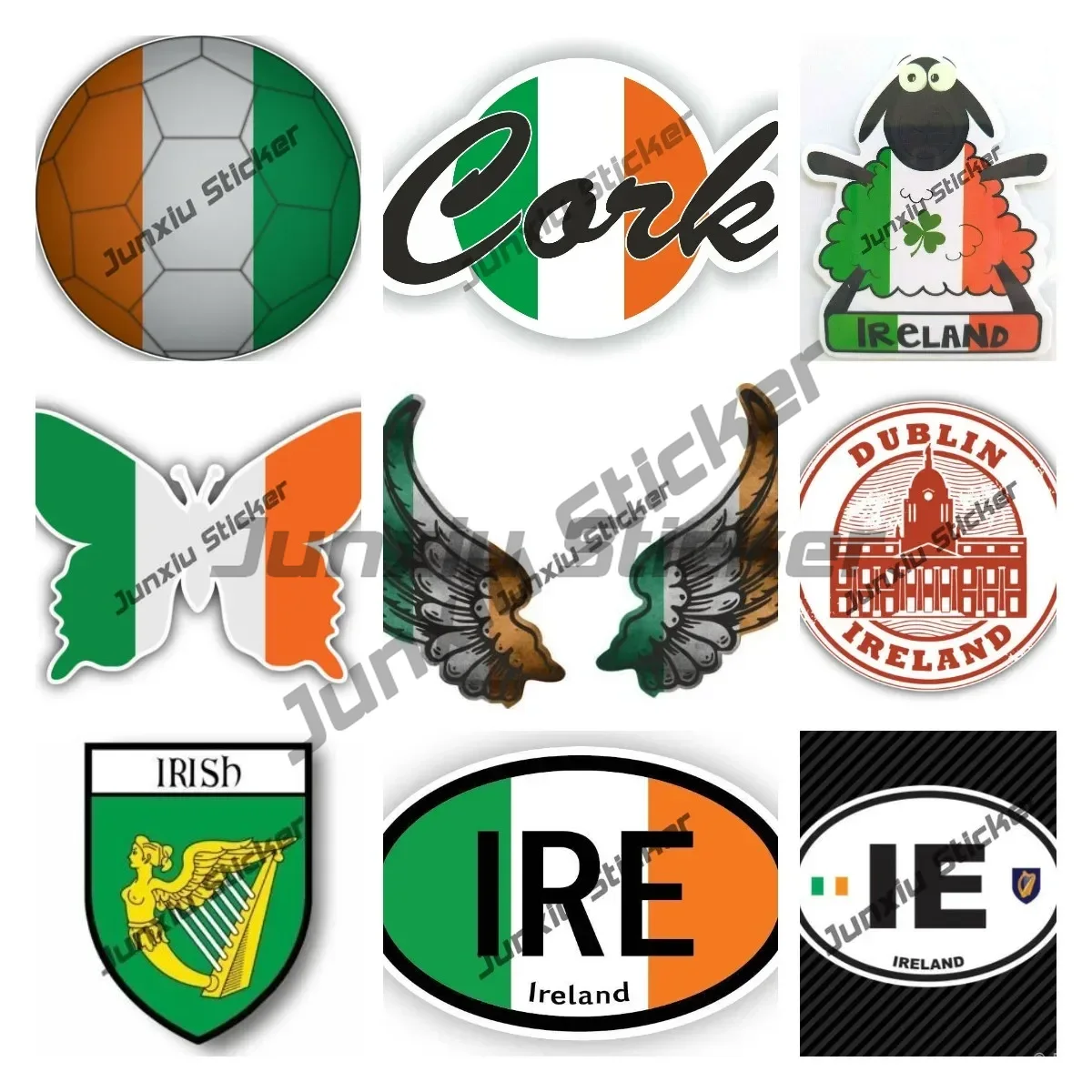 Flaga Irlandii Skrzydła Kreaty – Car Accessories Dublin recenzja i cena