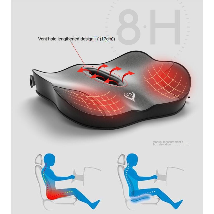 Poduszka na krzesło biurowe z  – Car Seat Cushion Memory Foam recenzja i cena