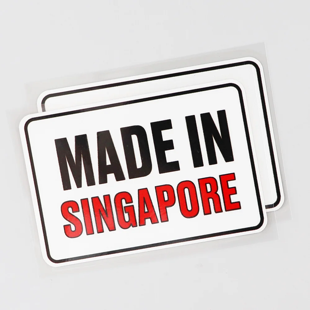 Naklejka samochodowa wykonana  – Car Accessories Singapore recenzja i cena