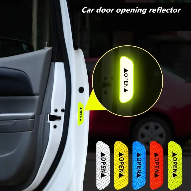 4 szt. odblaskowych naklejek n – Car Accessories Quick Delivery recenzja i cena